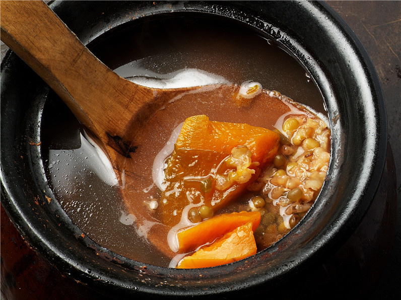 綠豆南瓜湯